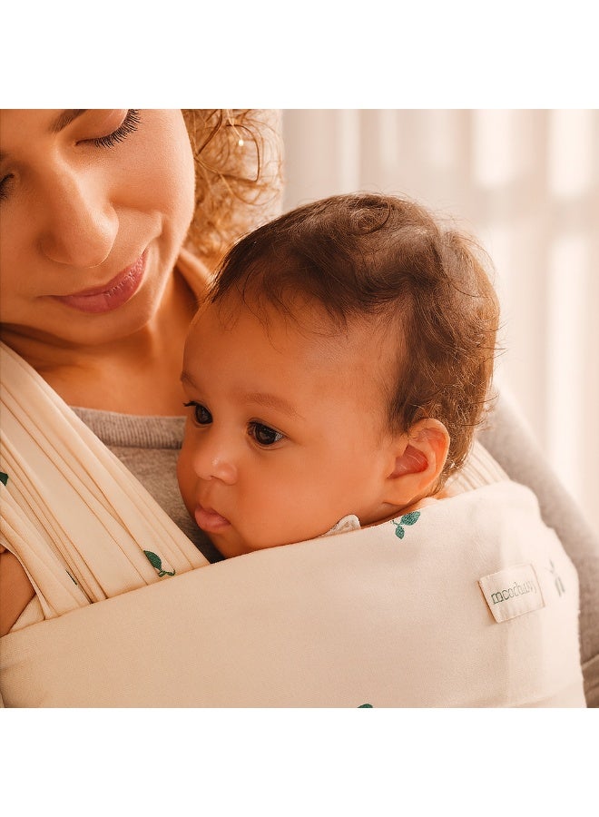 مونبون حاملة أطفال عضوية قابلة للتعديل من مونبون، مريحة وجيدة التهوية، مناسبة للأطفال حديثي الولادة وحتى سن المشي. - Image 2